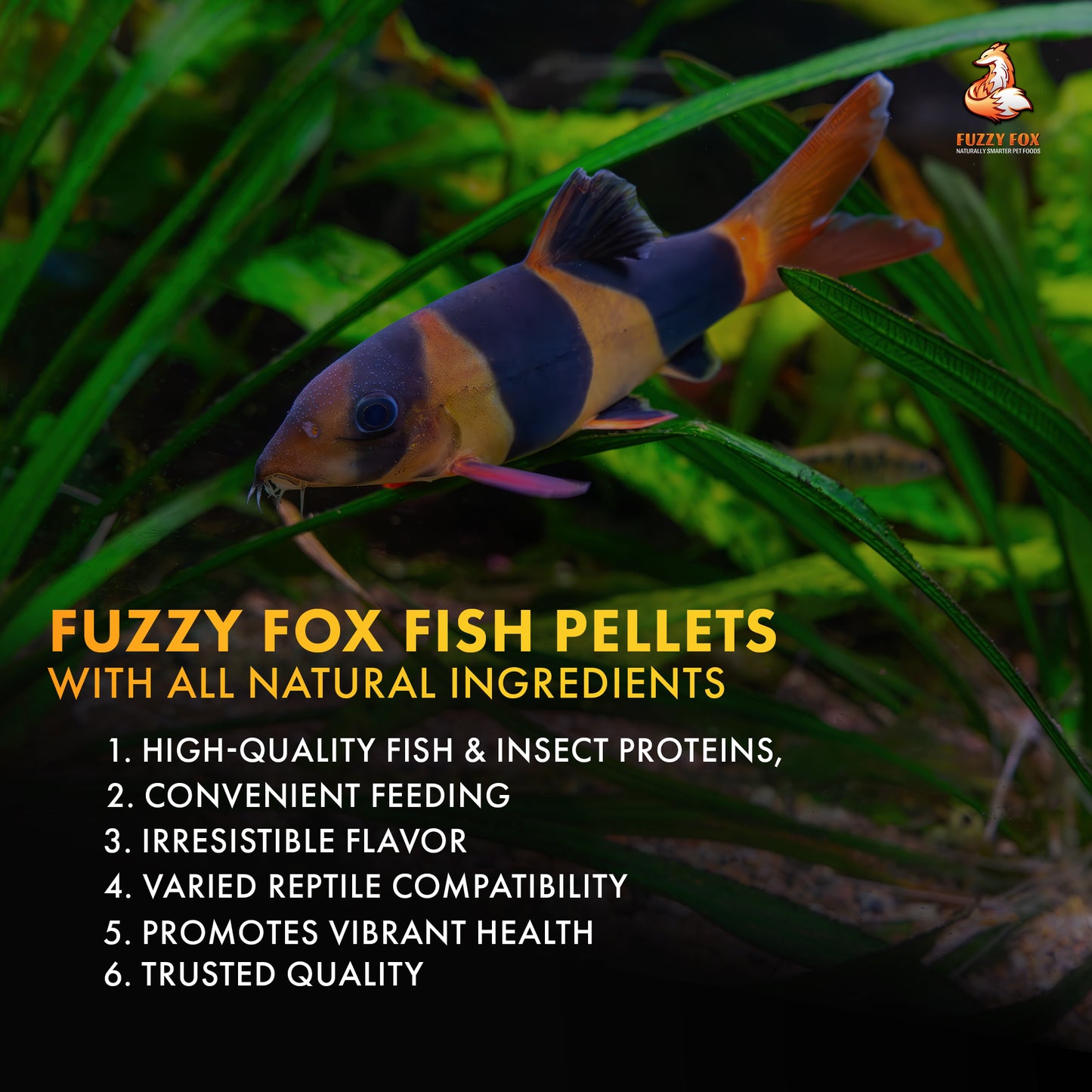 Fish Pellets 5mm Sinking 400g