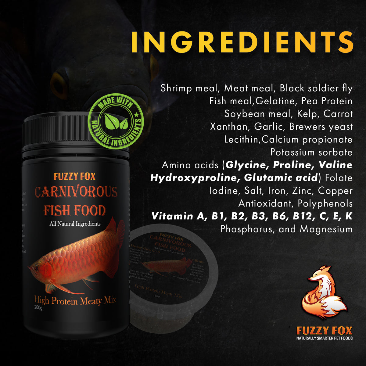 Carnivore Meaty Mix 200g (Fish)