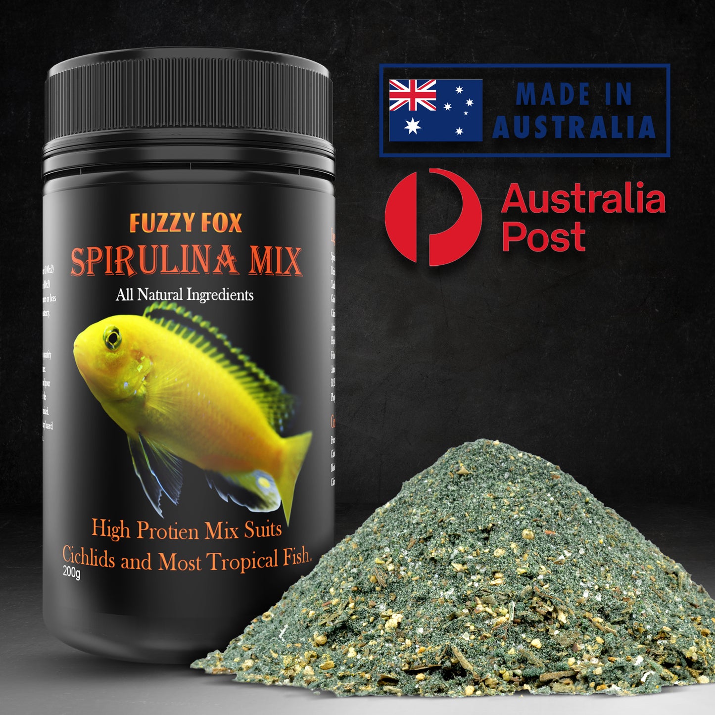 Fish Spirulina Gel Pre-Mix 200g