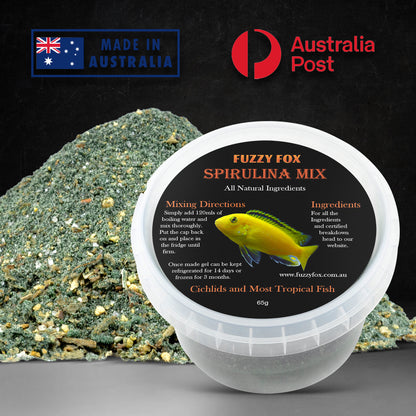 Fish Spirulina Gel Pre-Mix 65g