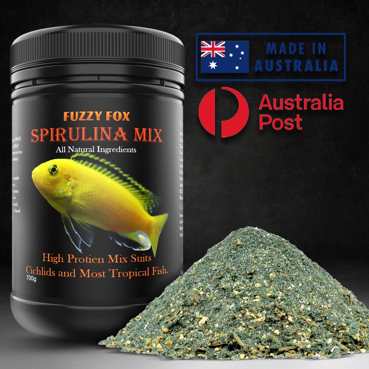 Fish Spirulina Gel Pre-Mix 700g