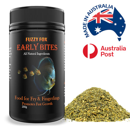 Early Bites Fish Food for Fingerlings & Fry 200g