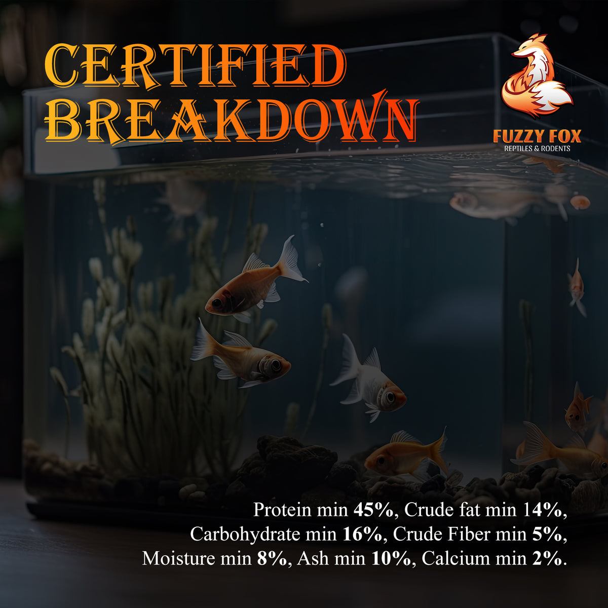 Early Bites Fish Food for Fingerlings & Fry 65g