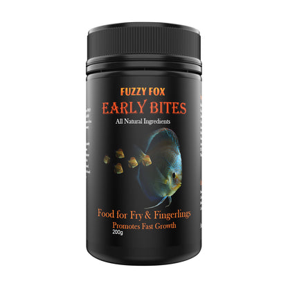 Early Bites Fish Food for Fingerlings & Fry 200g