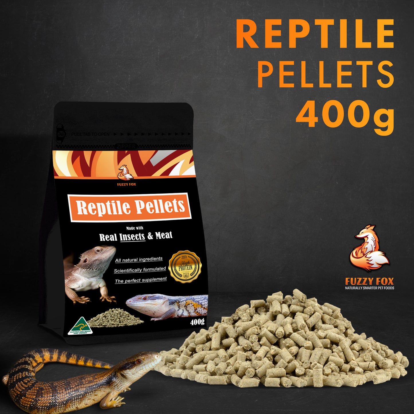 Reptile Pellets 400g