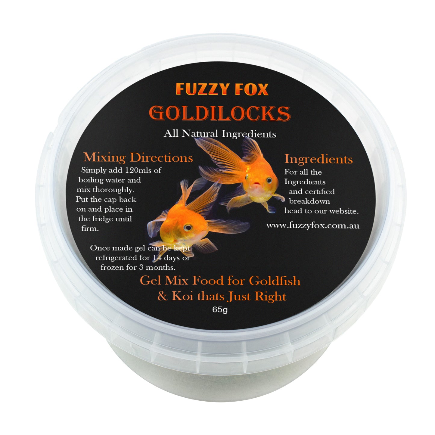 Goldilocks - Goldfish & Koi Food 65g