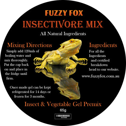 Insectivore Gel Pre-mix 65g